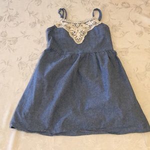 Cute sun dress denim